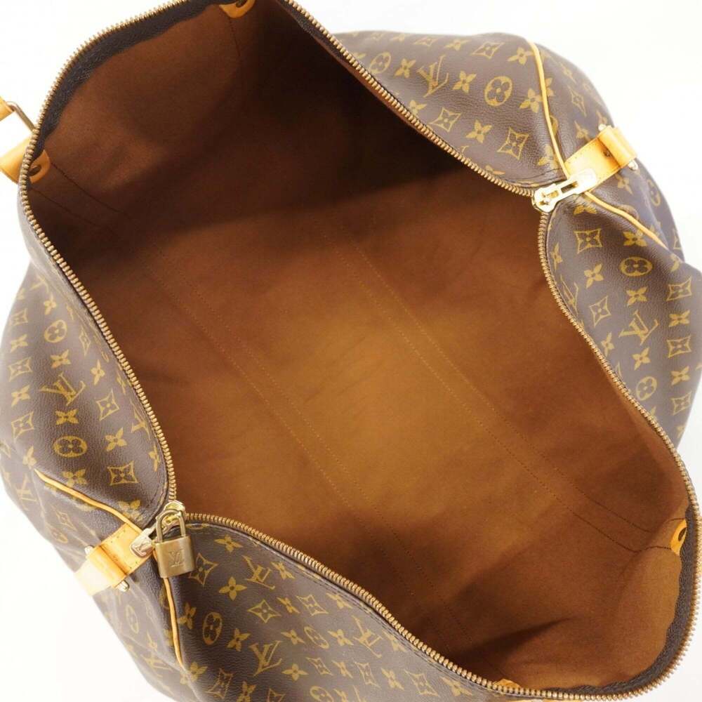 LOUIS VUITTON Brown Monogram Boston Bag - Picture 4 of 16